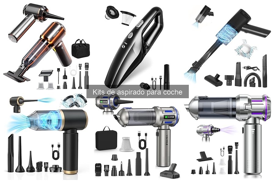Accesorios Esenciales en Kits de Aspirado para Coche