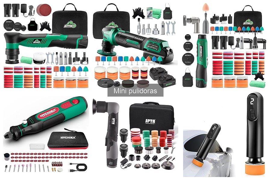 Accesorios Esenciales para Mini Pulidoras: Mejora Tu Pulido