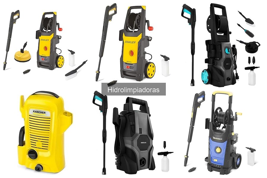 Accesorios útiles para hidrolimpiadoras que mejoran su uso
