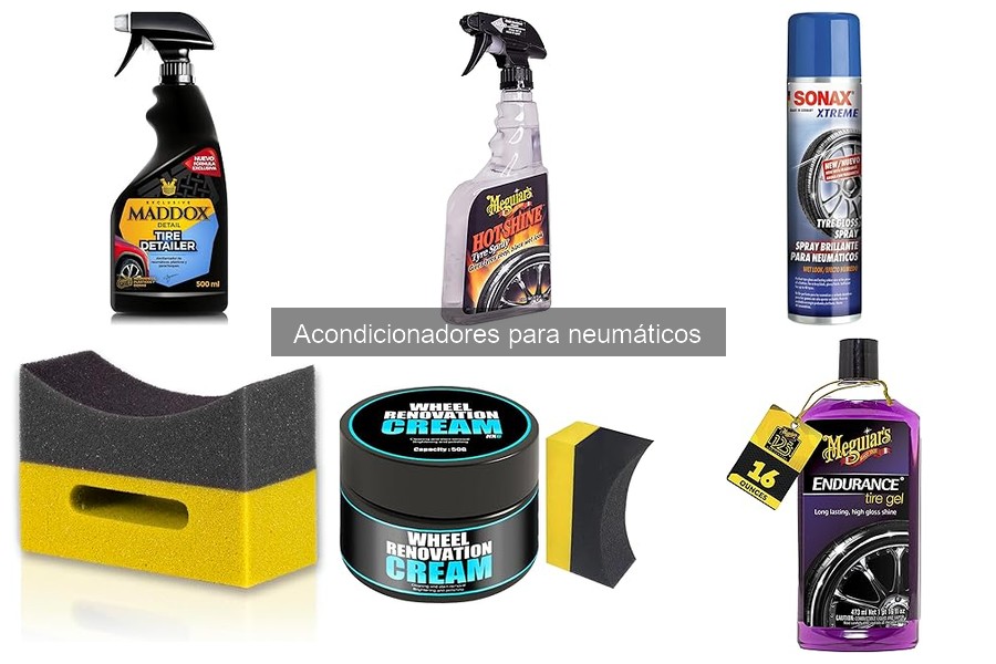 Acondicionador para neumáticos vs. cera para neumáticos: ¿Cuál elegir?