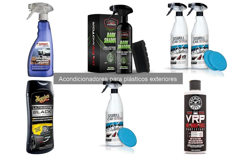 Acondicionadores para Plásticos Exteriores vs. Productos Multiusos