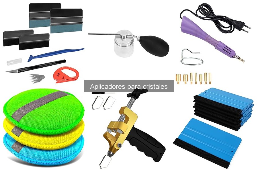 Alternativas a aplicadores para cristales en el cuidado del coche