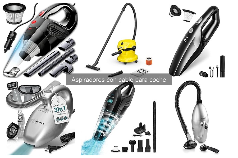 Alternativas a Aspiradores con Cable para Coche