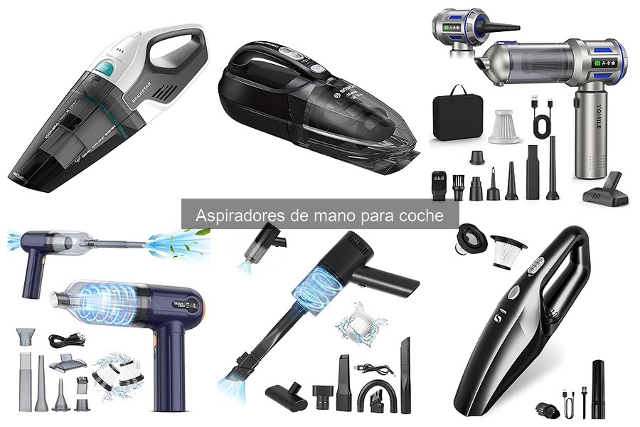 Alternativas a Aspiradores de Mano para Coche: Top Opciones