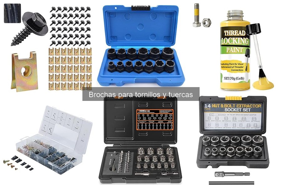 Alternativas a Brochas para Tornillos y Tuercas