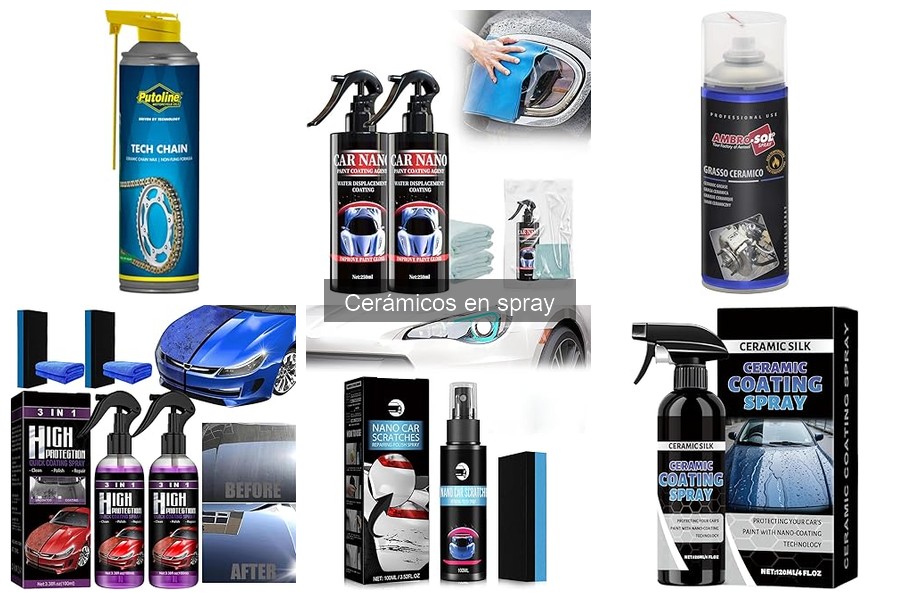 Alternativas a cerámicos en spray para proteger tu coche