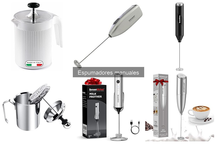 Alternativas a Espumadores Manuales para Espumar Leche