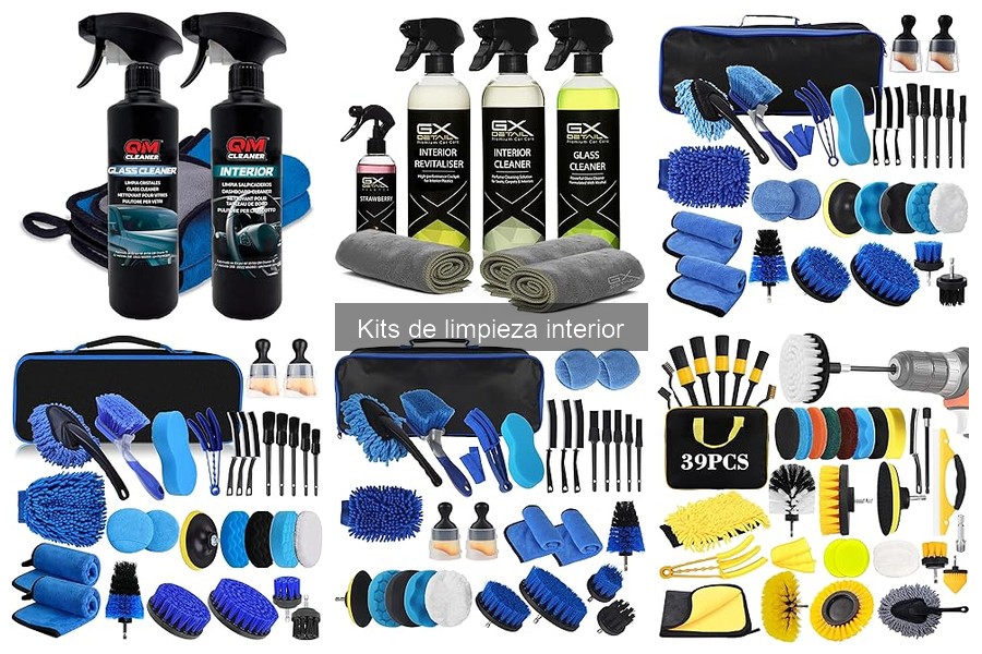 Alternativas a Kits de Limpieza Interior para Coches