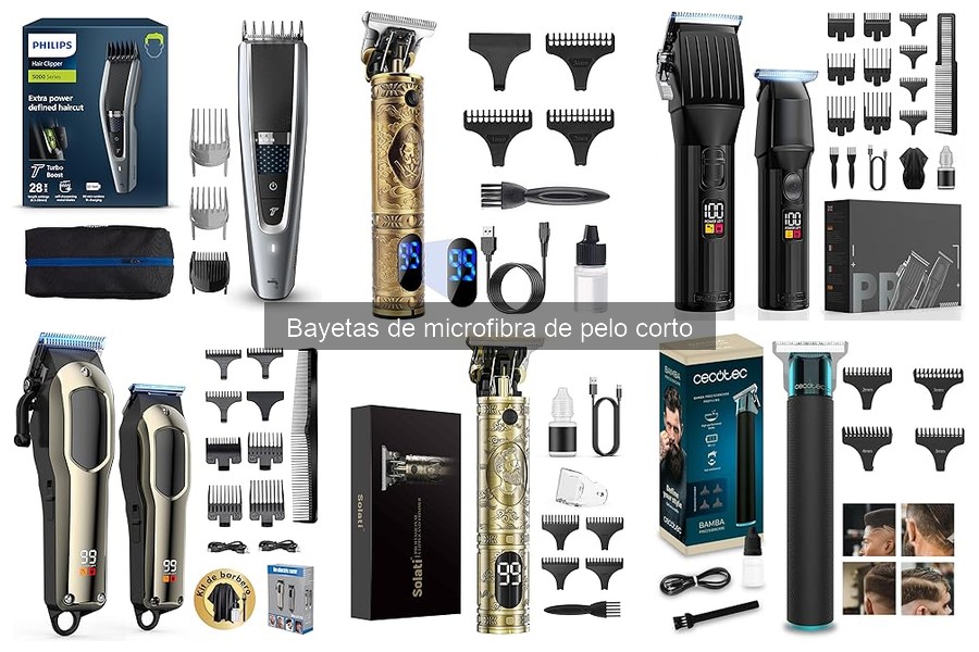 Alternativas a las bayetas de microfibra de pelo corto