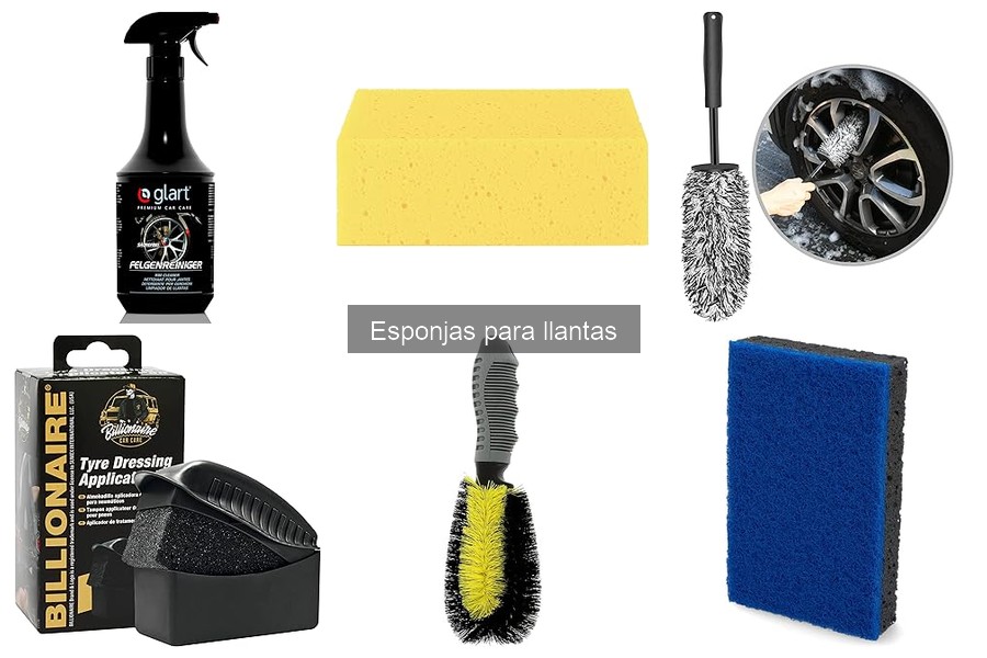 Alternativas a las esponjas para llantas: ¡Descubre opciones efectivas!