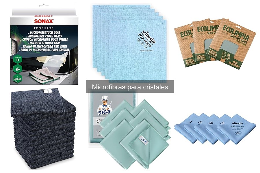 Alternativas a las microfibras para limpiar cristales