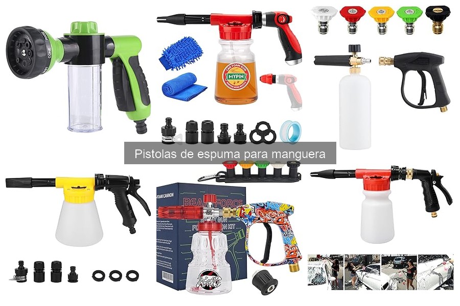 Alternativas a las Pistolas de Espuma para Manguera