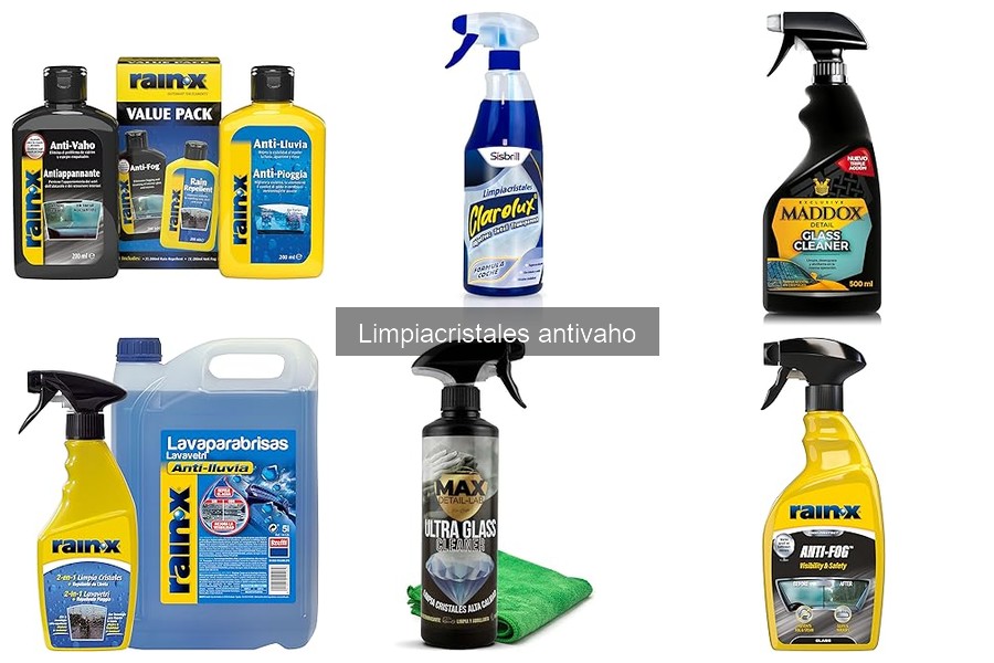 Alternativas a limpiacristales antivaho: Pros y Contras