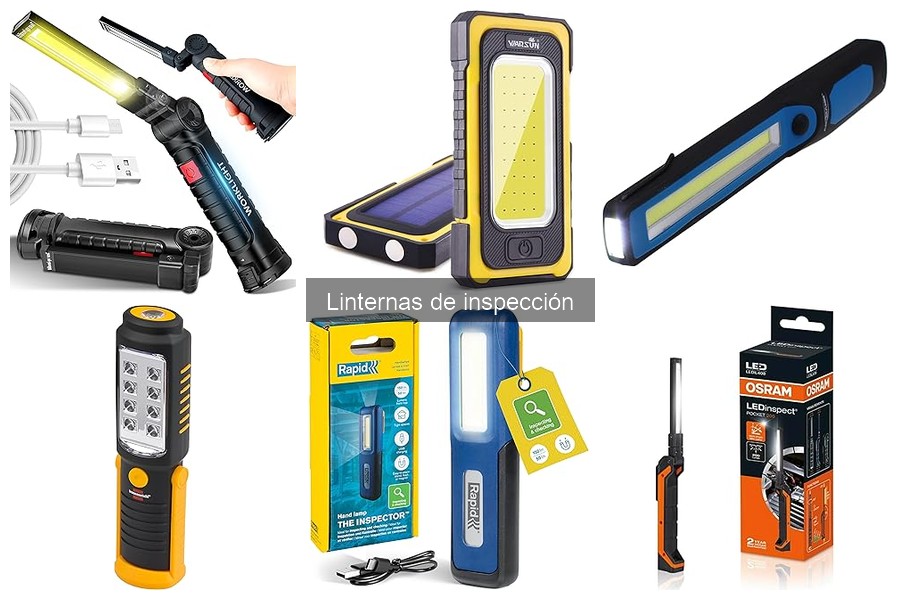 Alternativas a linternas de inspección para coches