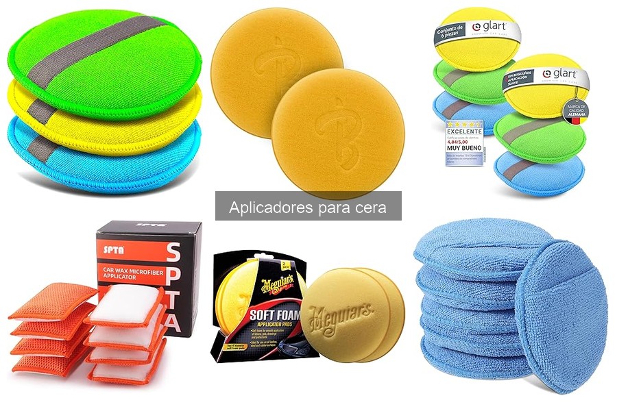 Alternativas a los aplicadores para cera en el cuidado del coche