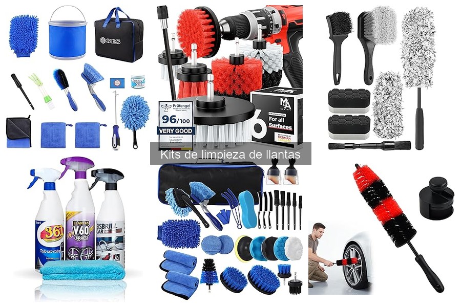 Alternativas a los Kits de Limpieza de Llantas para Coche