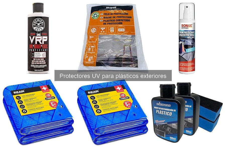 Alternativas a los protectores UV para plásticos exteriores