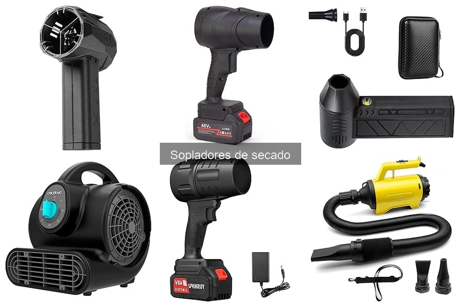 Alternativas a los sopladores de secado para el coche