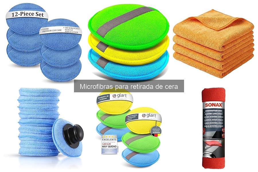 Alternativas a microfibras para retirar cera del coche