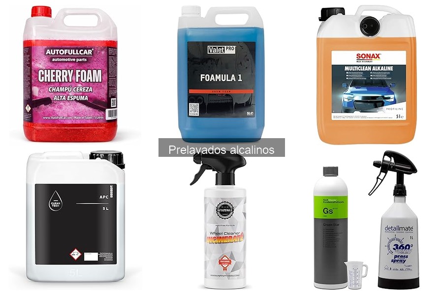 Alternativas a Prelavados Alcalinos para Detallar tu Coche