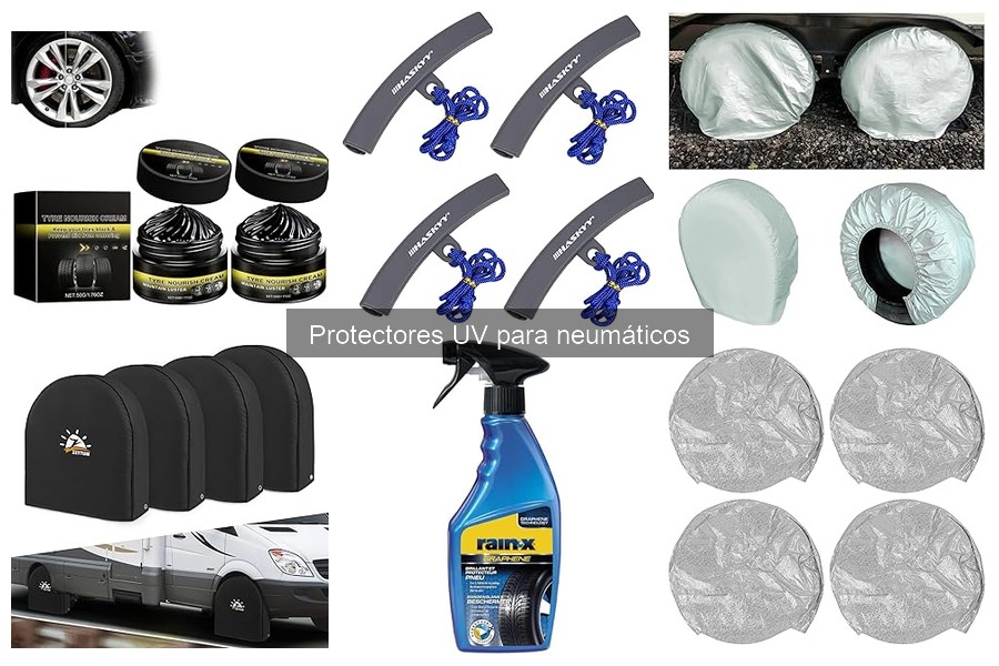 Alternativas a protectores UV para neumáticos: opciones efectivas