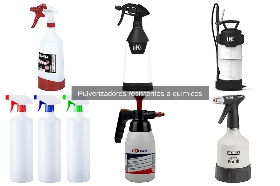 Alternativas a pulverizadores resistentes a químicos