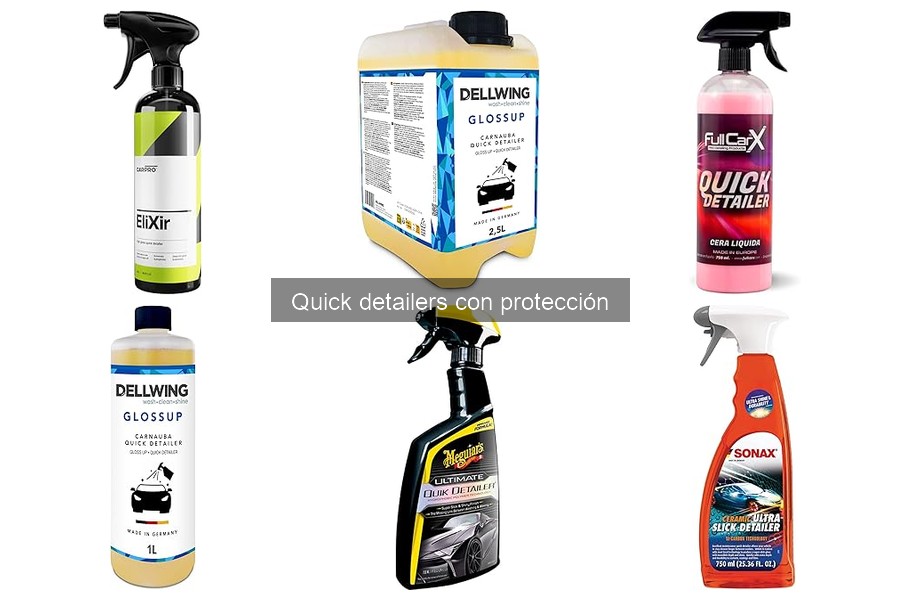 Alternativas a Quick Detailers con Protección para tu Coche