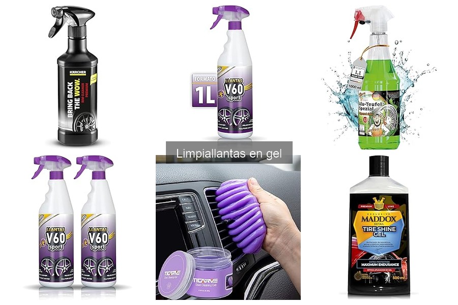 Alternativas al limpiallantas en gel: mejores opciones