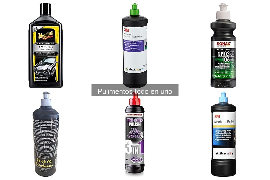 ** Alternativas al pulimento todo en uno para cuidar tu coche