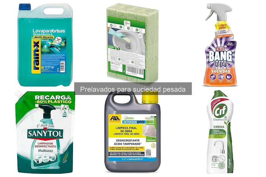 Alternativas Caseras a Prelavados para Suciedad Pesada