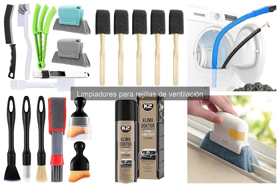 Alternativas caseras para limpiar rejillas de ventilación