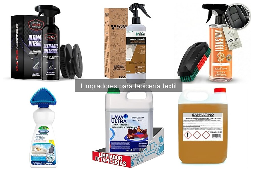 Alternativas Ecológicas a Limpiadores de Tapicería Textil