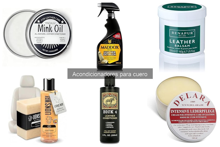 Alternativas efectivas a los acondicionadores para cuero