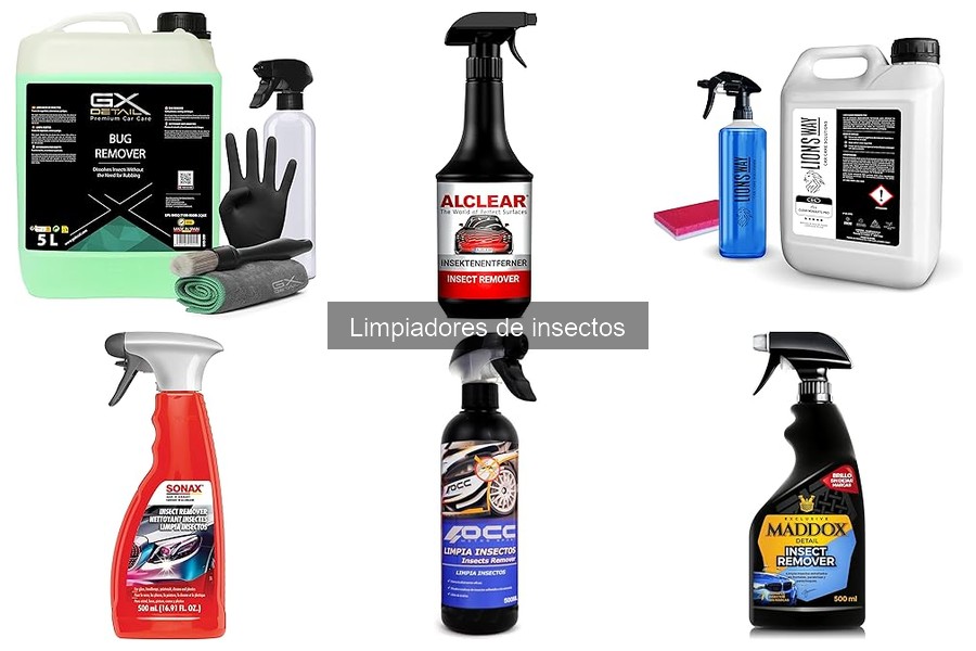 Alternativas efectivas a los limpiadores de insectos para coches