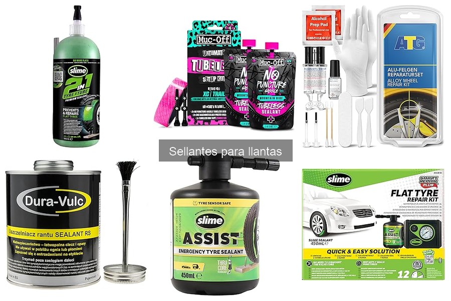 Alternativas Efectivas a los Sellantes para Llantas