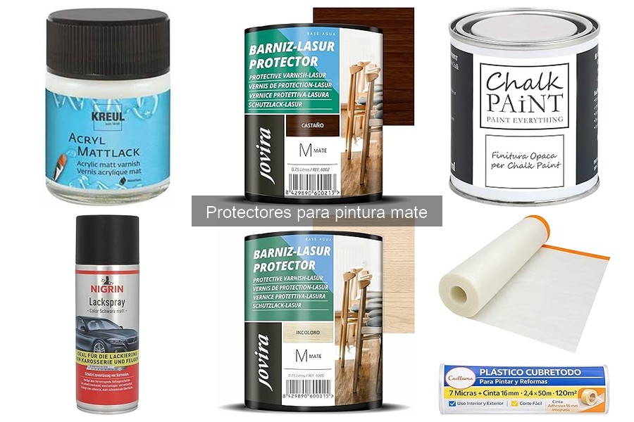 Alternativas Efectivas a Protectores para Pintura Mate
