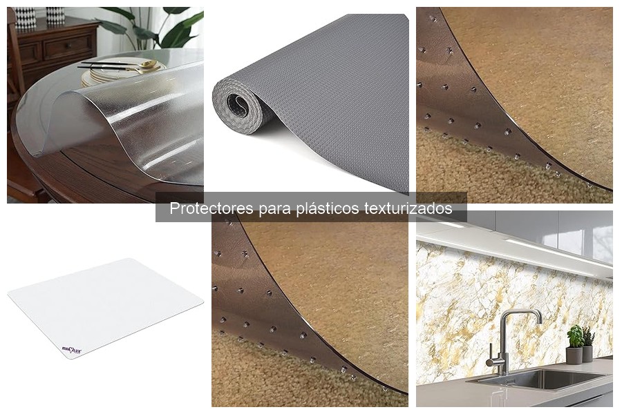 Alternativas efectivas a protectores para plásticos texturizados