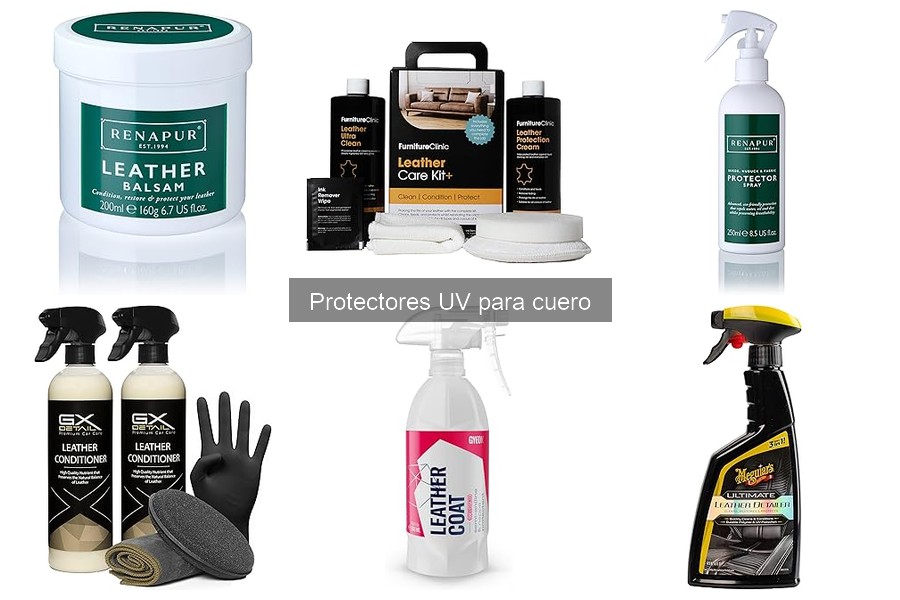 Alternativas efectivas a protectores UV para cuero
