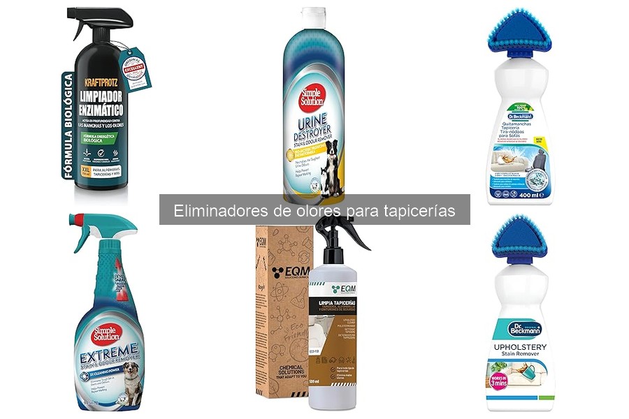 Alternativas Naturales a Eliminadores de Olores para Tapicerías