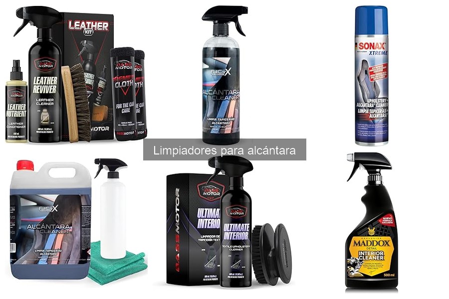 Alternativas naturales a limpiadores de alcántara para coches