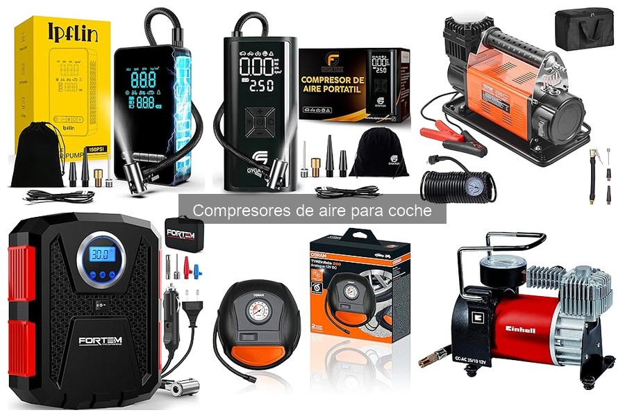 Alternativas útiles a compresores de aire para coche