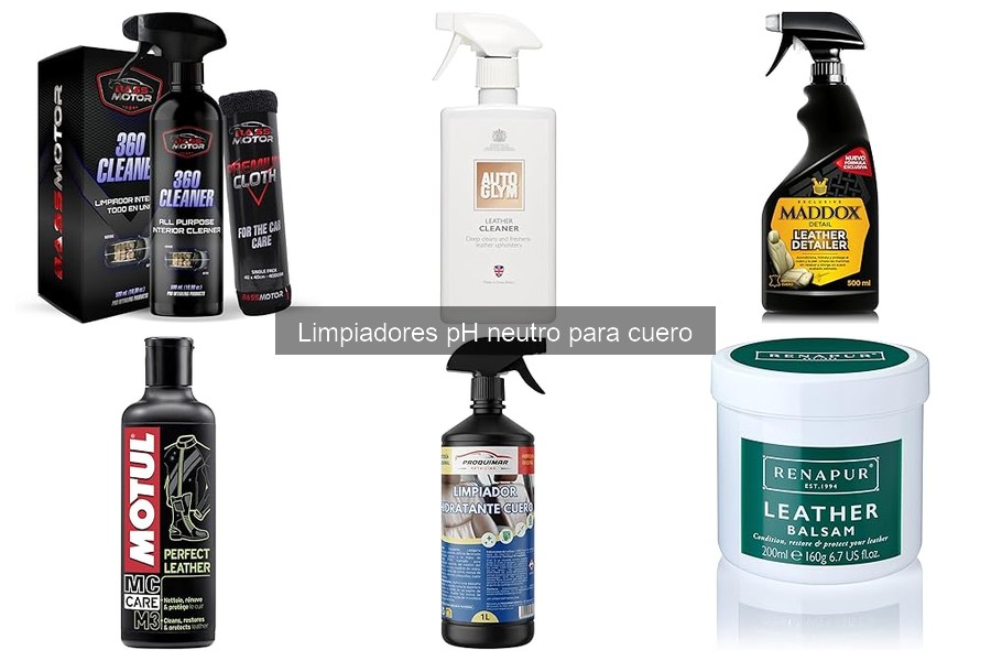 Beneficios de Limpiadores pH Neutro para Cuero en Coches