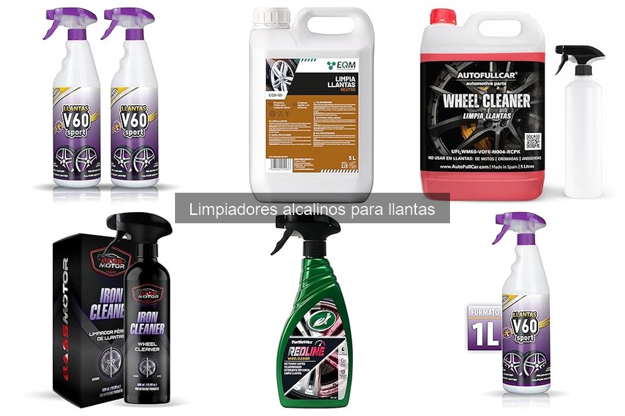 Beneficios de los limpiadores alcalinos para llantas