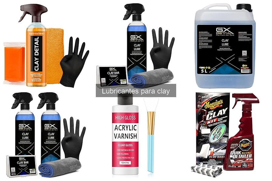 Beneficios de los lubricantes para clay en el detallado de coches