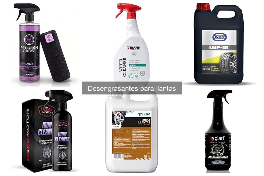Beneficios de usar desengrasantes para llantas de coche