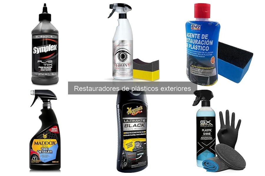 ** Beneficios de usar restauradores de plásticos exteriores en tu coche