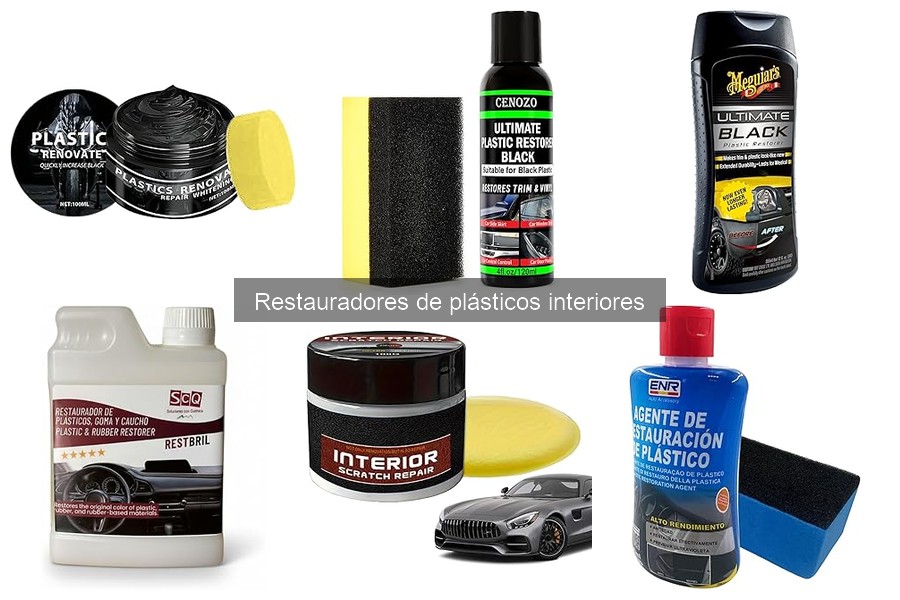Beneficios de usar restauradores de plásticos interiores