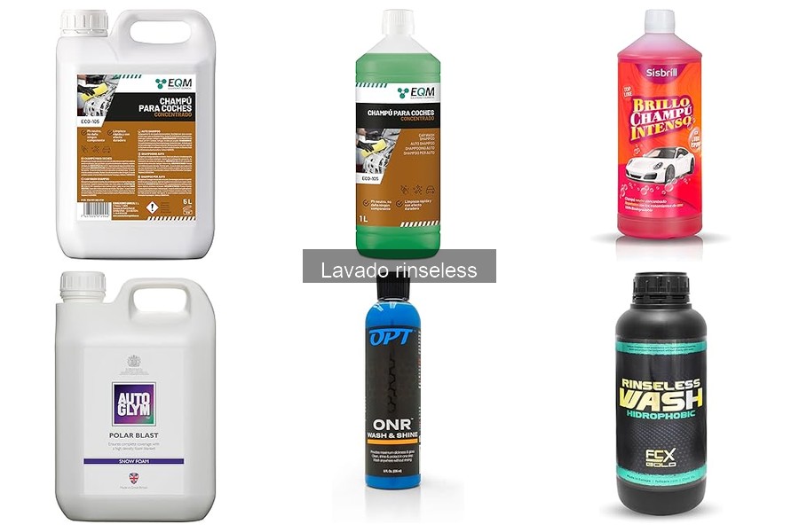 Beneficios ecológicos del lavado rinseless para tu coche