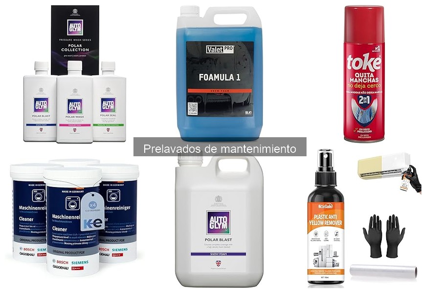 Características Clave al Elegir un Prelavado de Mantenimiento