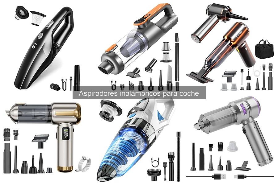 Características de un Aspirador Inalámbrico para Coche